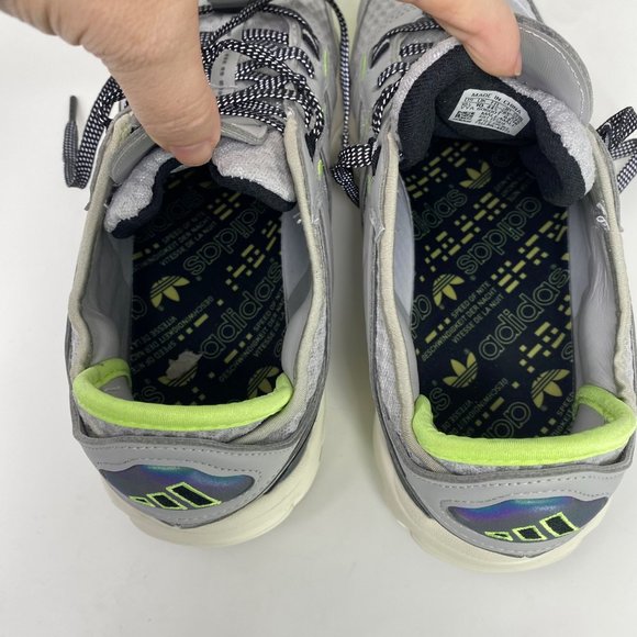 Adidas Mens FYW S-97 Sneaker Size 10.5 Light Solid Grey Torsion - Picture 6 of 7